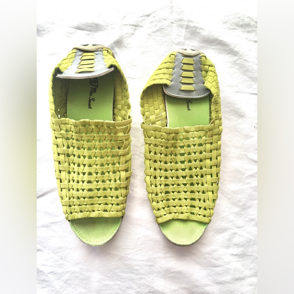 Woman’s beautiful summer shoes